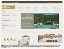 Tablet Screenshot of divinovillas.com